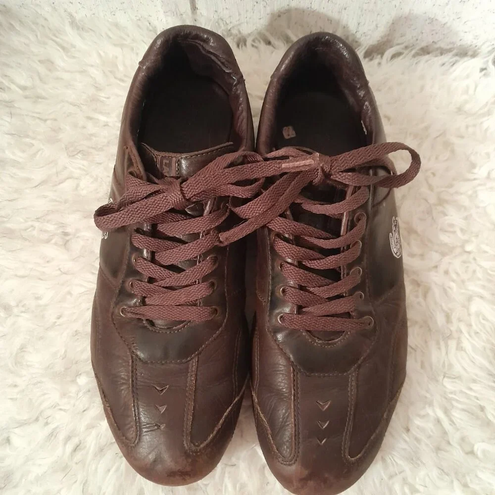 LACOSTE IZOD Swerve Lace Edge 524 Men's Sneakers/Driving Shoes Size 9 - Picture 3 of 10